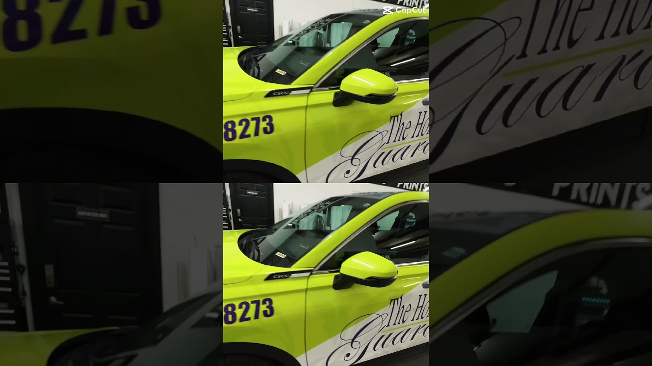 Wrapping another Honda for your customer! 