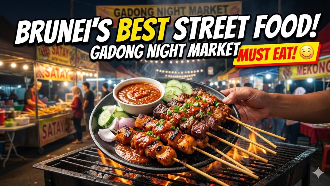 Berburu Takjil di Brunei DAILY DOSE TRIP