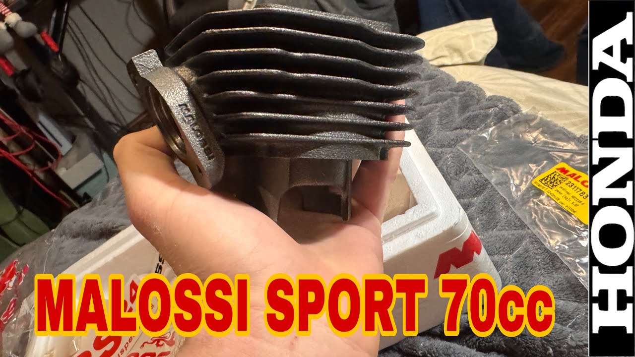 Malossi sport 70cc установка +обзор