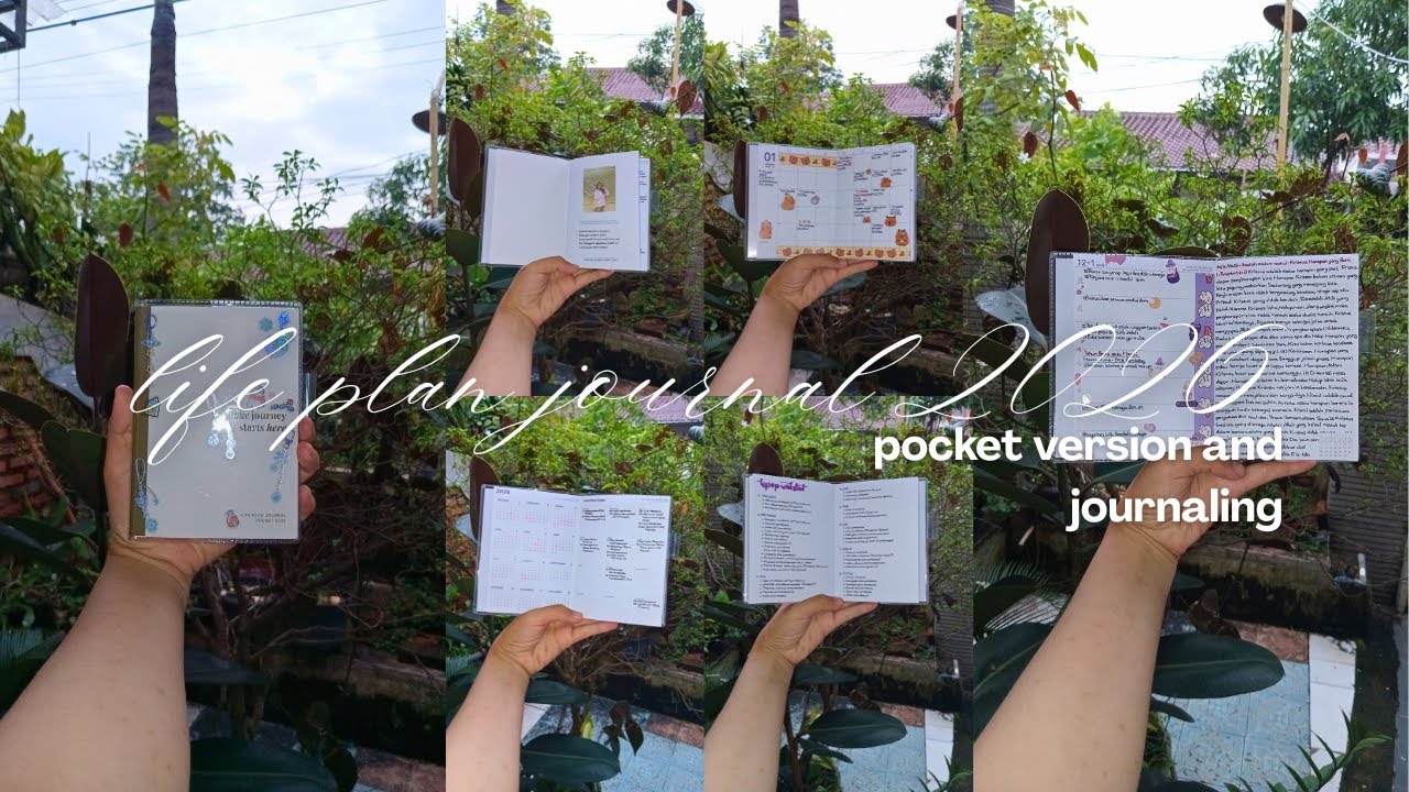 (ina/eng) life plan journal 2026 | pocket edition review and journaling