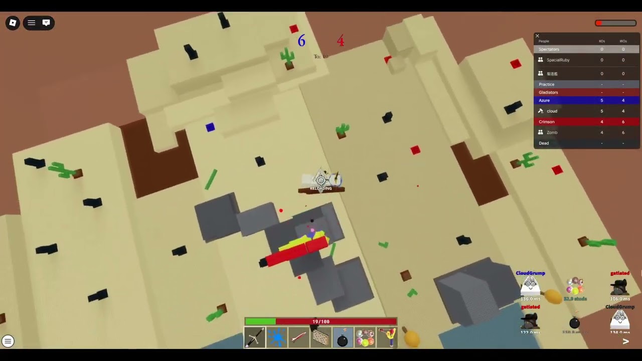 cloud vs zomb / bba map 3 rocket bomb