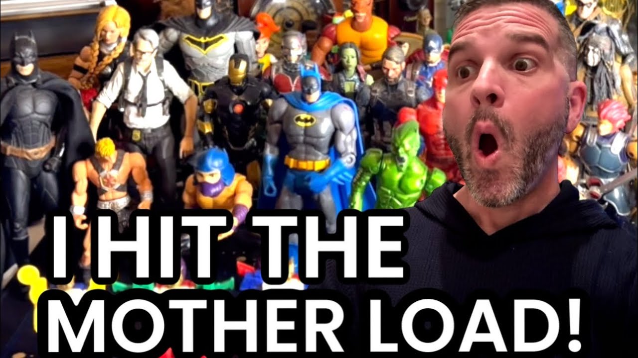 A Goodwill Mother Load of DC and Marvel Legends Figures!