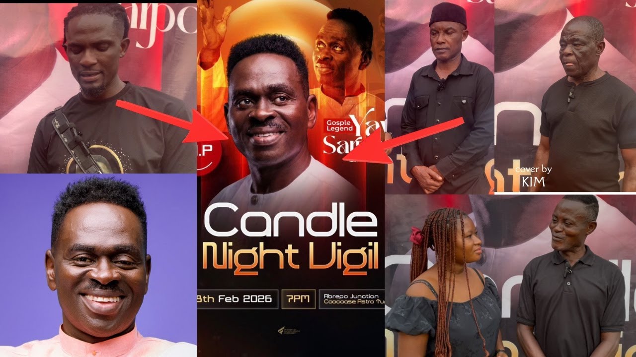 LIVE🛑Legendry Yaw Sarpong Vigil Night - Family,Celebrities And Ghanaians Mourns