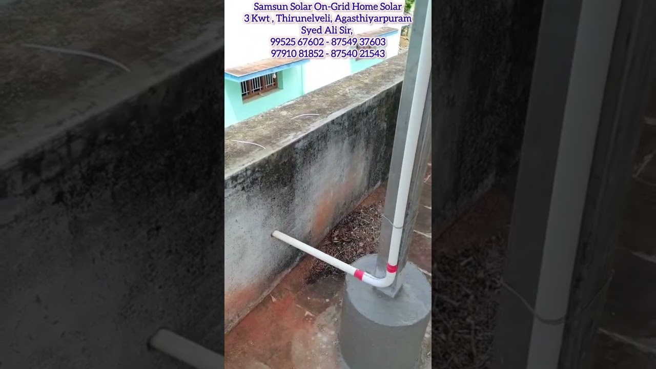 Thirunelveli Syed Ali sir 3 Kwt Post