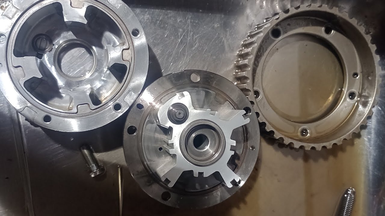 Despiece de un variador de árbol de levas paso a paso #diy  #automobile #foryou #vct  