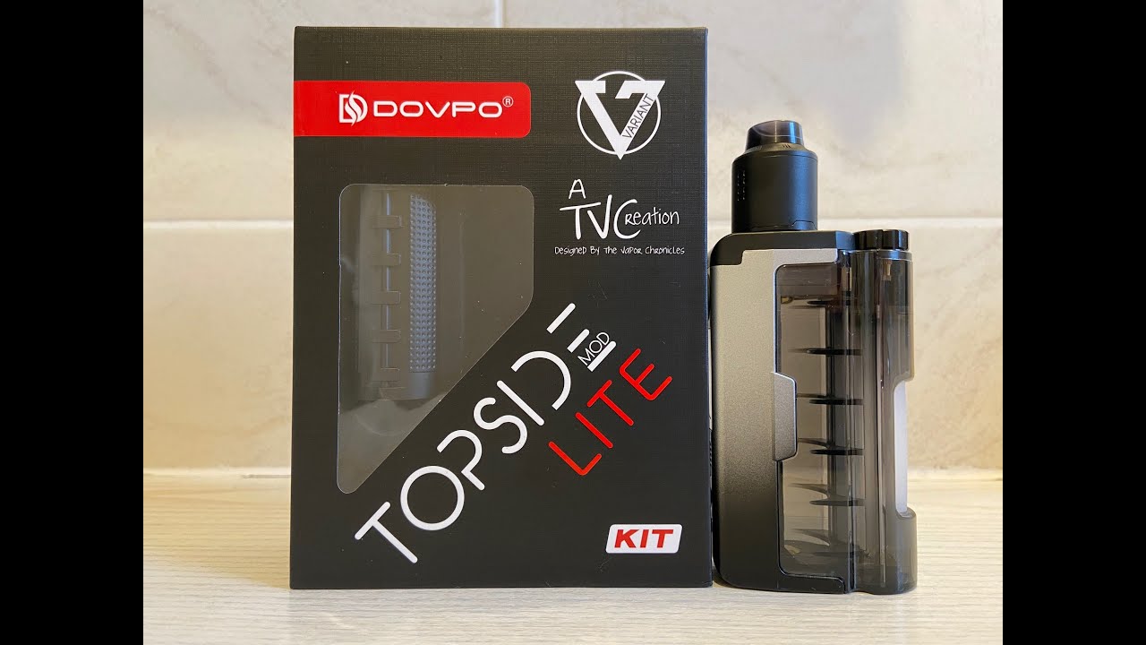 DOVPO Topside Lite  Squonk MOD & Variant RDA Review.