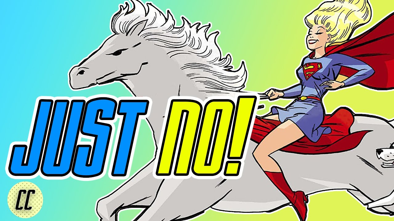 Supergirl Kisses Her Horse | Comet The Superhorse...Is A Liar