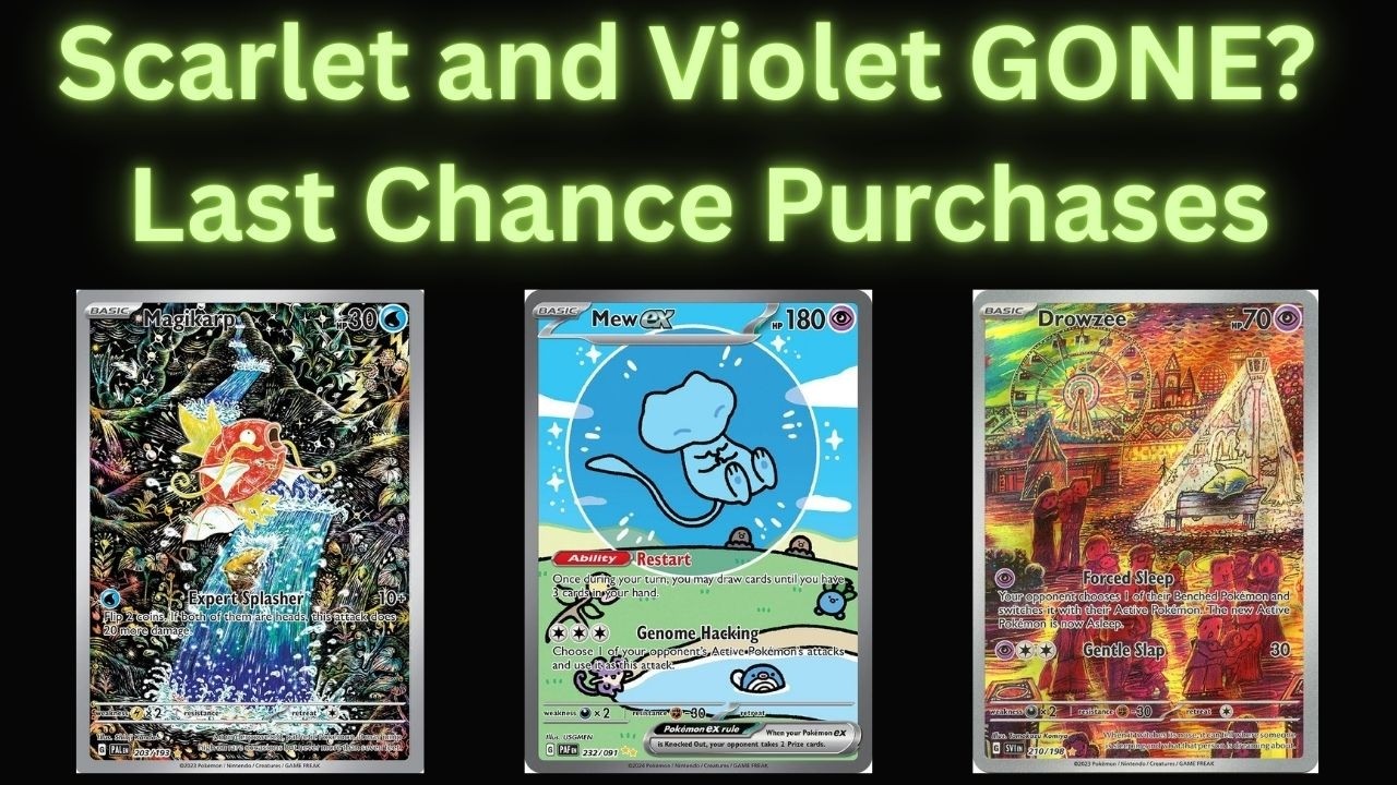 Your Scarlet and Violet Cards Are About to Lose Value