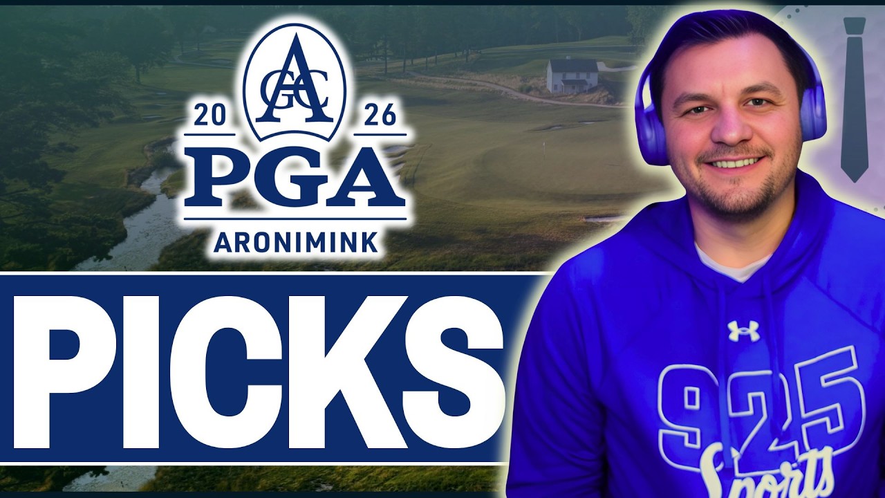 PGA CHAMPIONSHIP 2026: Top PGA DFS Picks, Lineup Strategy + Favorite Outright Bets