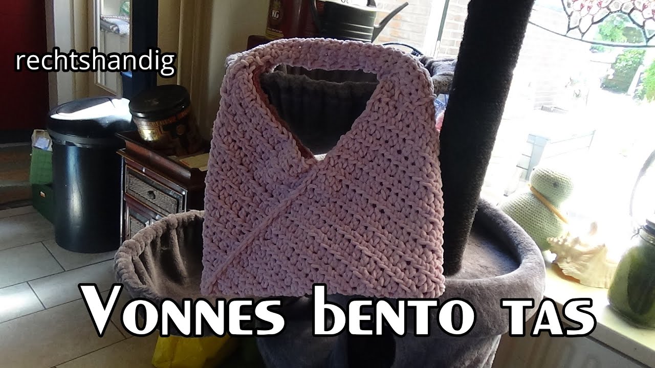 Haken - tutorial #608: Vonnes bento tas