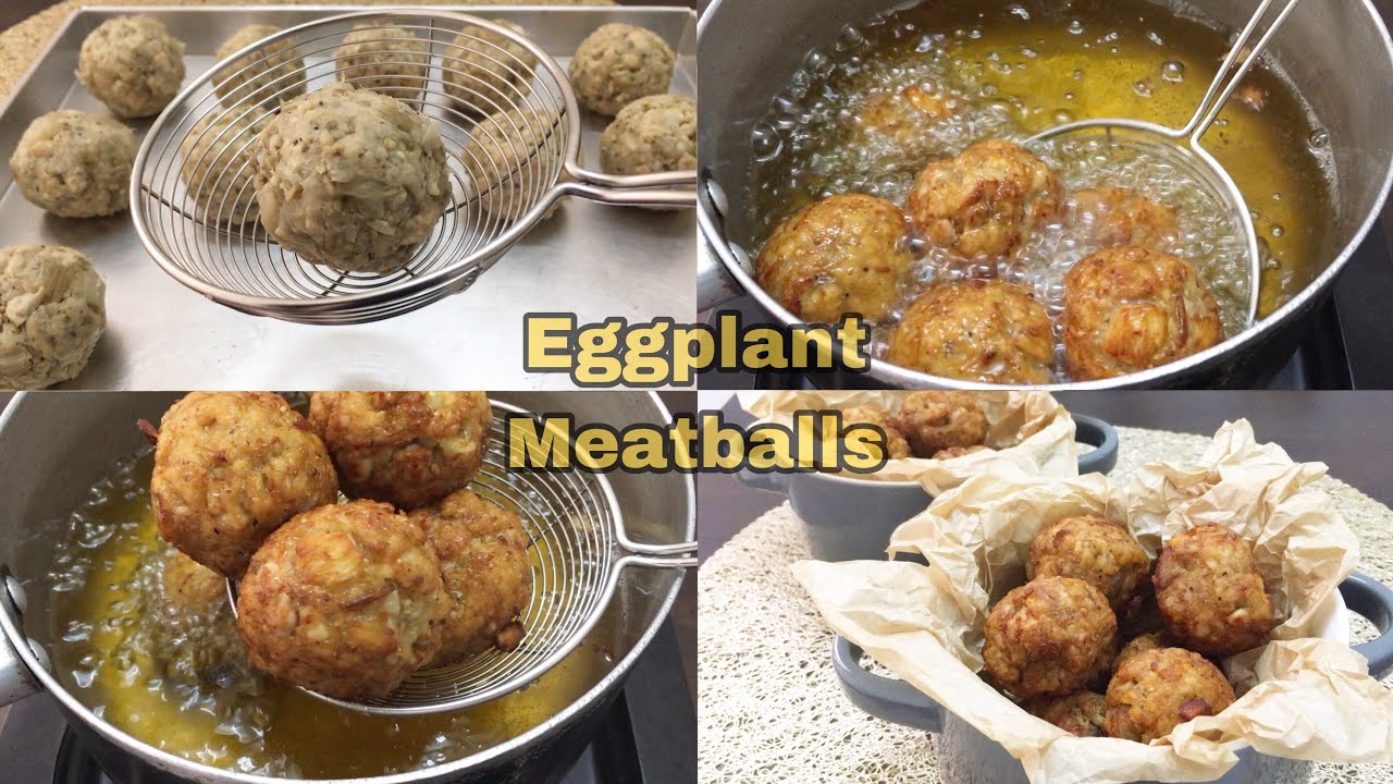Eggplant Meatballs | Talong Bola-bola | KitcheNet Ph