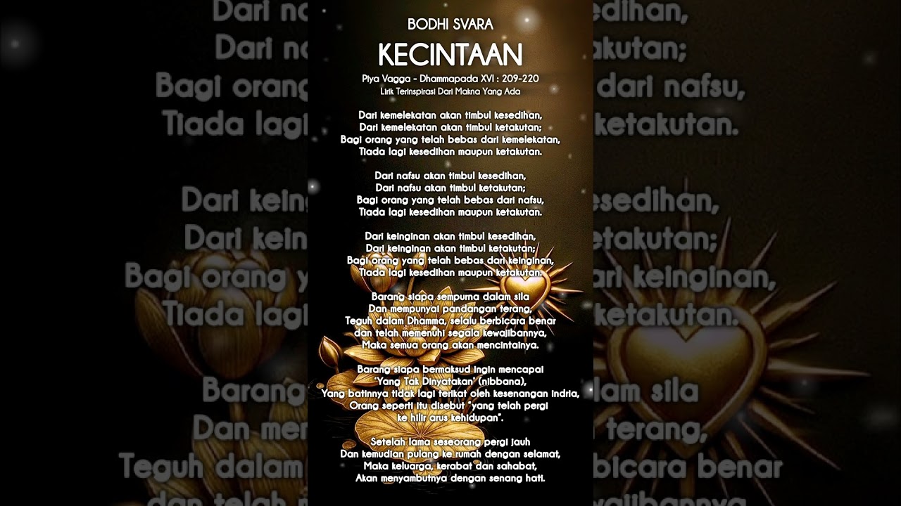 KECINTAAN - PIYA VAGGA