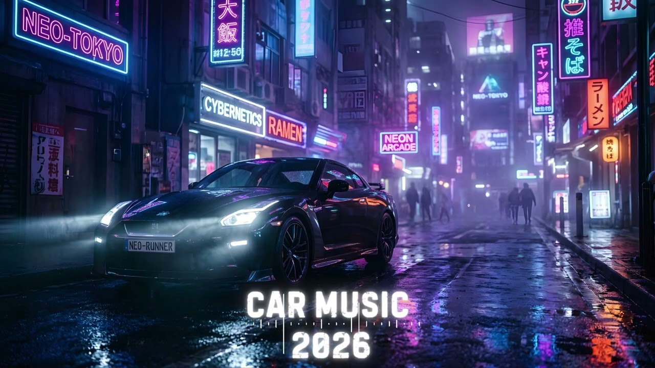 Neon Night Drive 🚗 EDM Car Music with Heavy Bass