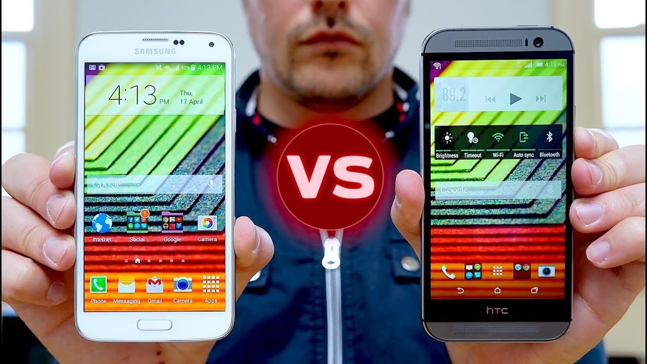Samsung Galaxy S5 vs HTC One M8 | Pocketnow