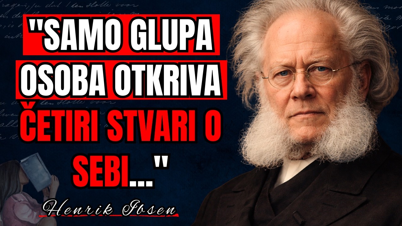 Henrik Johan Ibsen – Snažni citati norveškog književnika koji će vas natjerati na razmišljanje