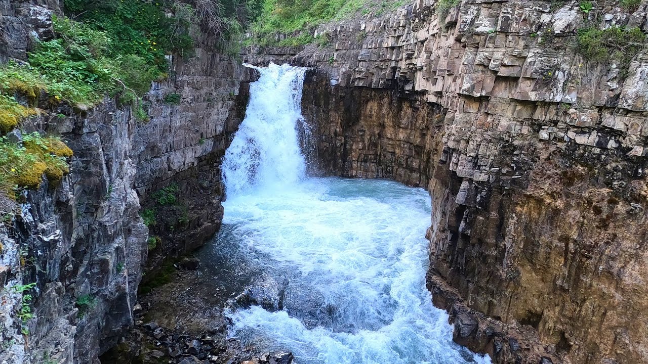 Водопад Текес, первая часть