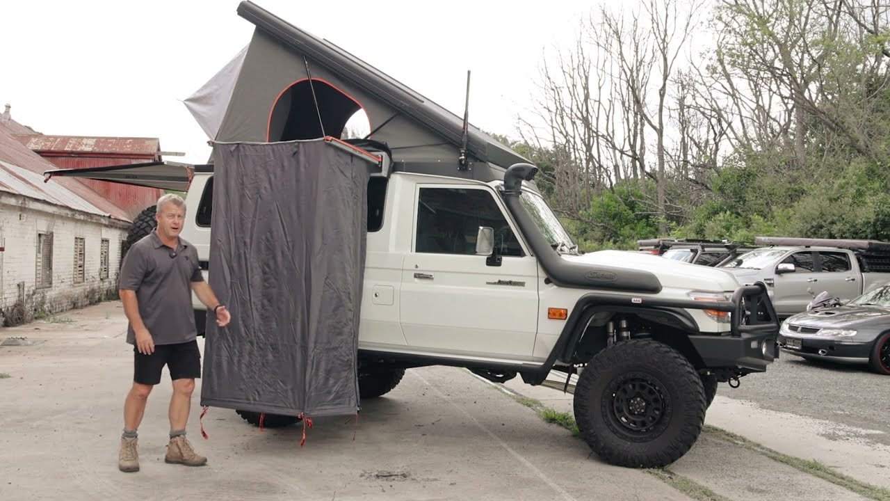 Troopy Gets Alu-Cab Treatment & JMACX Upgrade | Roof Conversion, Awning, Shower, GVM Kit