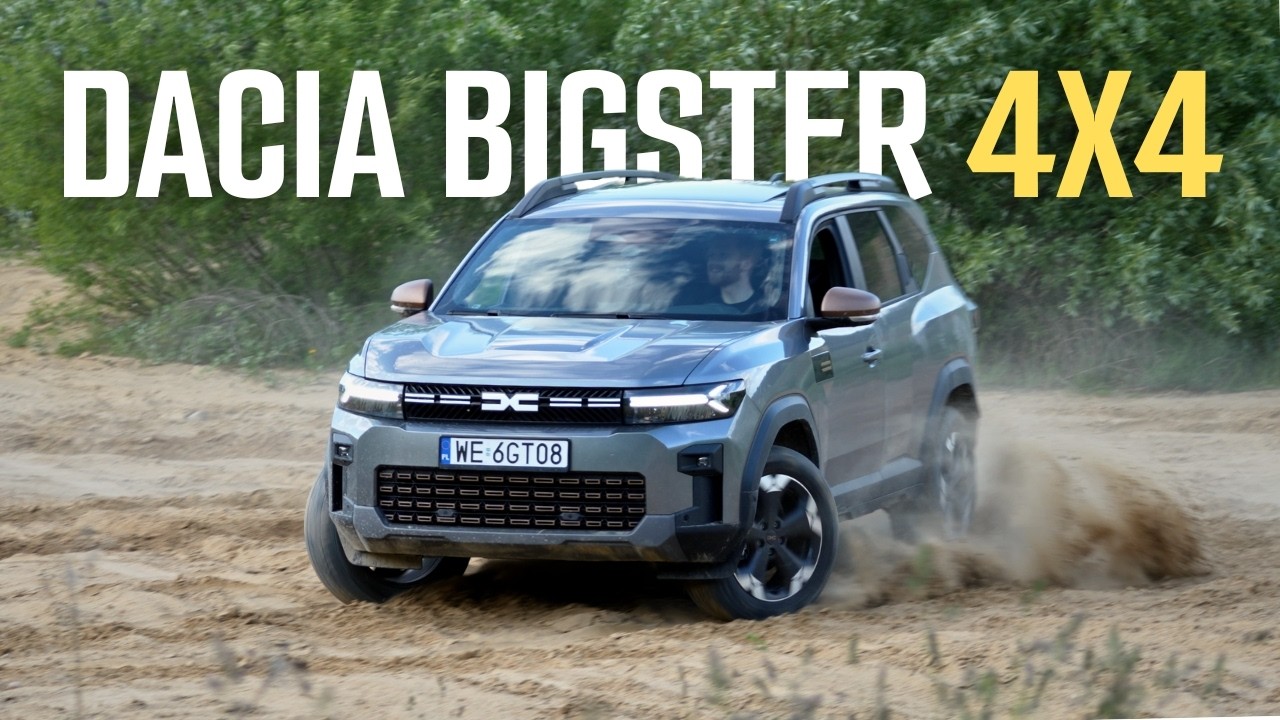 Dacia BIGSTER 4x4 w teście TERENOWYM! - Najtańsza nowa TERENÓWKA! - Irokez