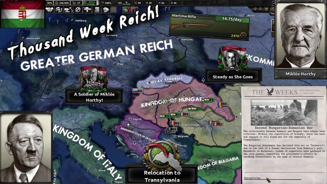 Magyar-Német kalandok 1952 ben!  | Thousand Week Reich (#HUN)