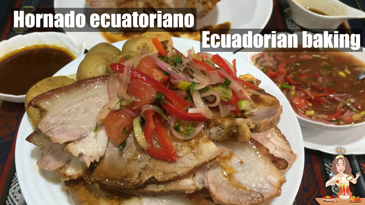 HORNADO ECUATORIANO🐷🇪🇨❤ ( pernil)  // Ecuadorian roasted pork