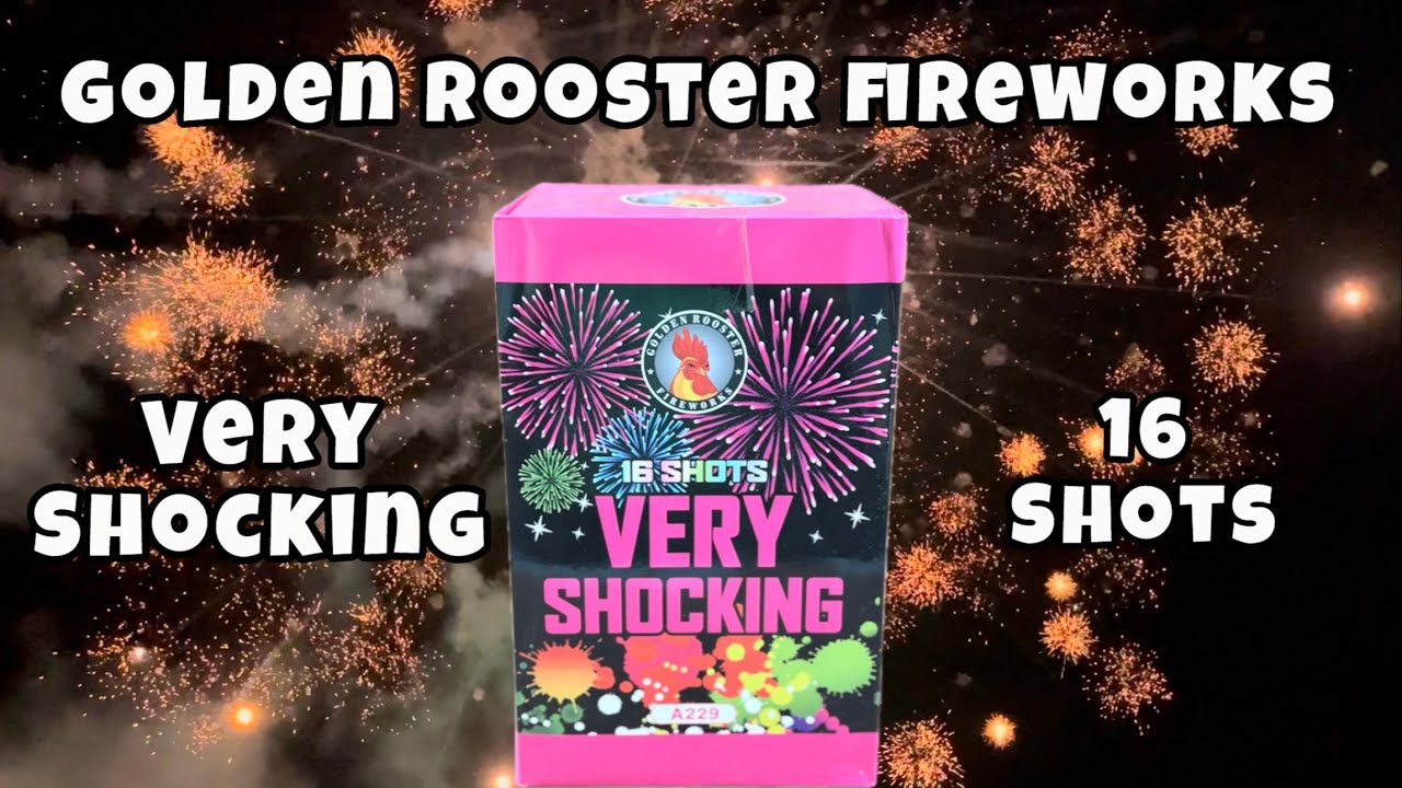 VERY SHOCKING (Large Caliber- 16 shots) by Golden Rooster Fireworks - Happy New Year 2026! 🎆🎆🎆