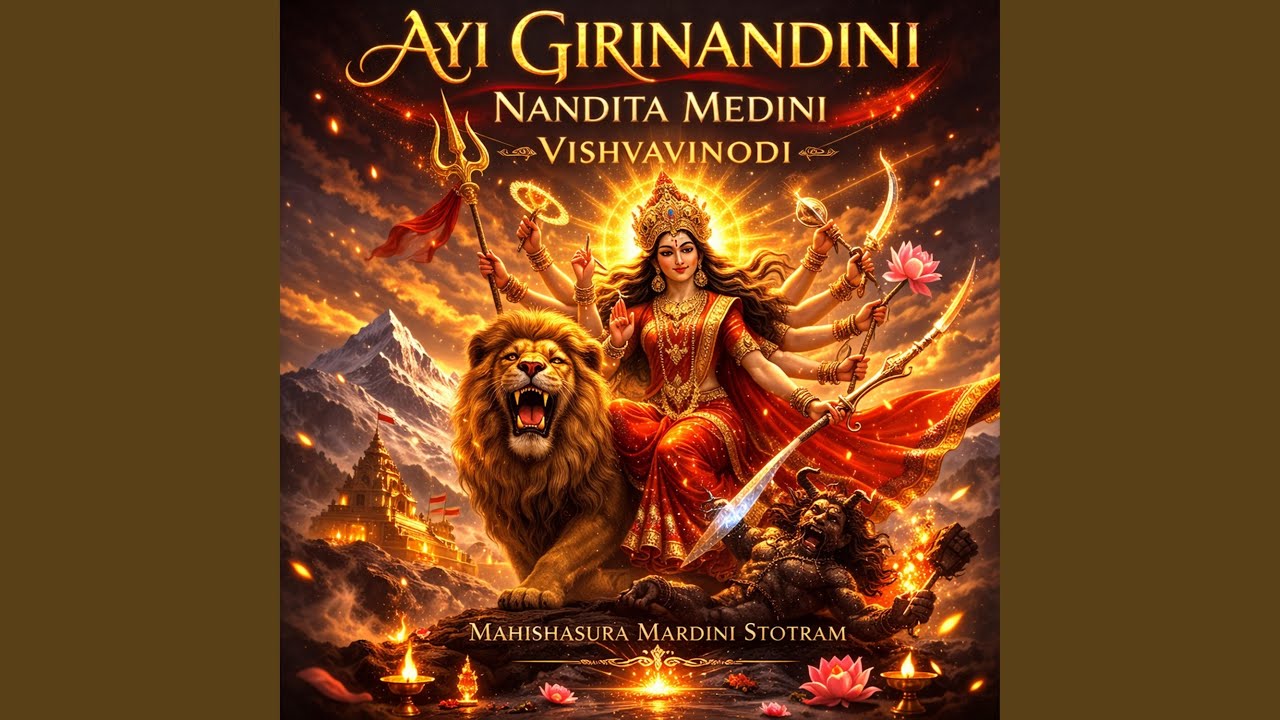 Aigiri Nandini – Mahishasura Mardini Stotram | Powerful Durga Mantra