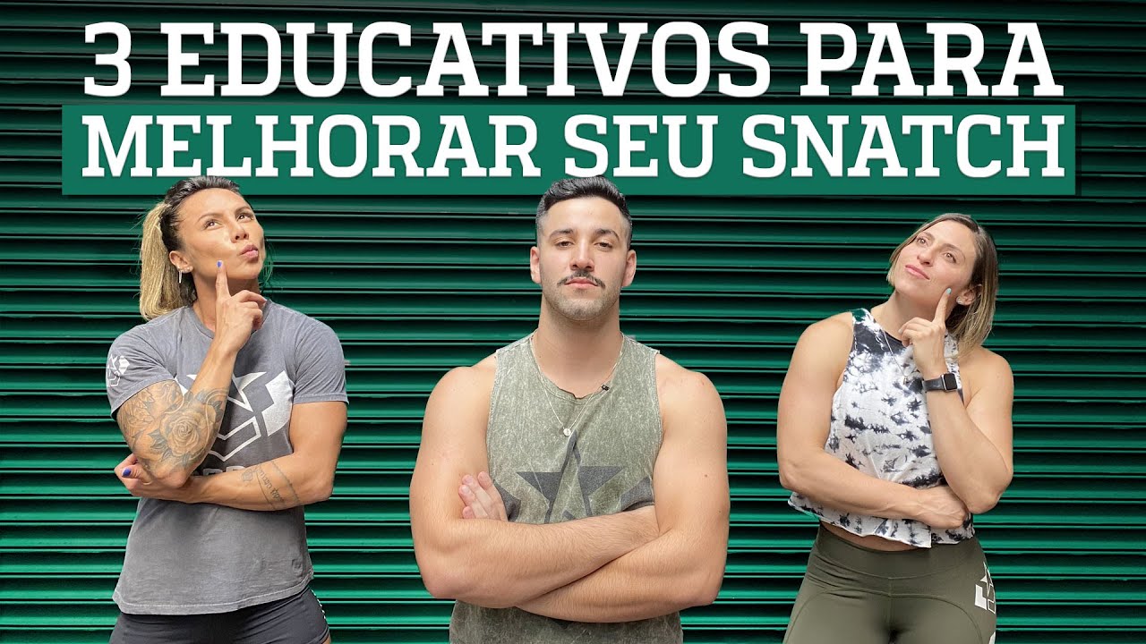 3 DICAS PARA MELHORAR SEU SNATCH - COM VINI DE CARVALHO