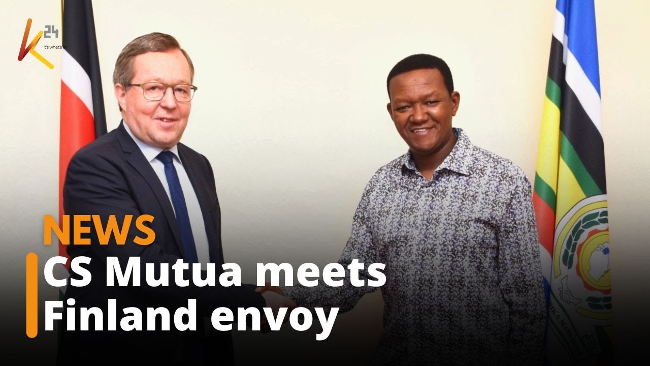 CS Mutua meets Finland envoy to discuss enhancing commercial relations between Kenya and Finland