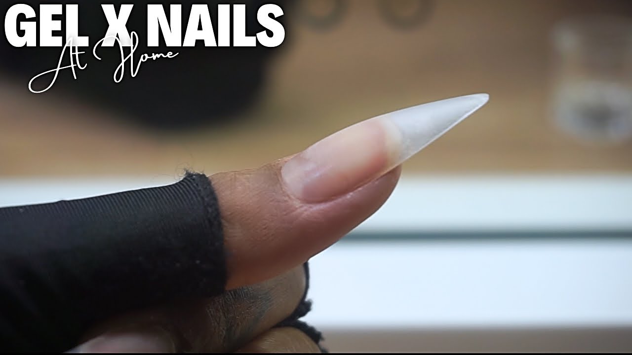 How To Do Gel X Nails At Home | Beginner Friendly Tutorial