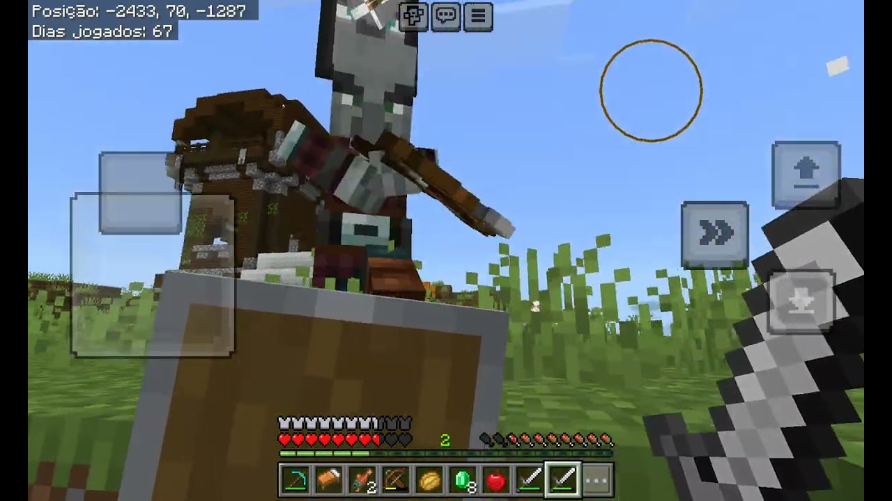 Parte8:vendo os segredos do nether e do posto pilager