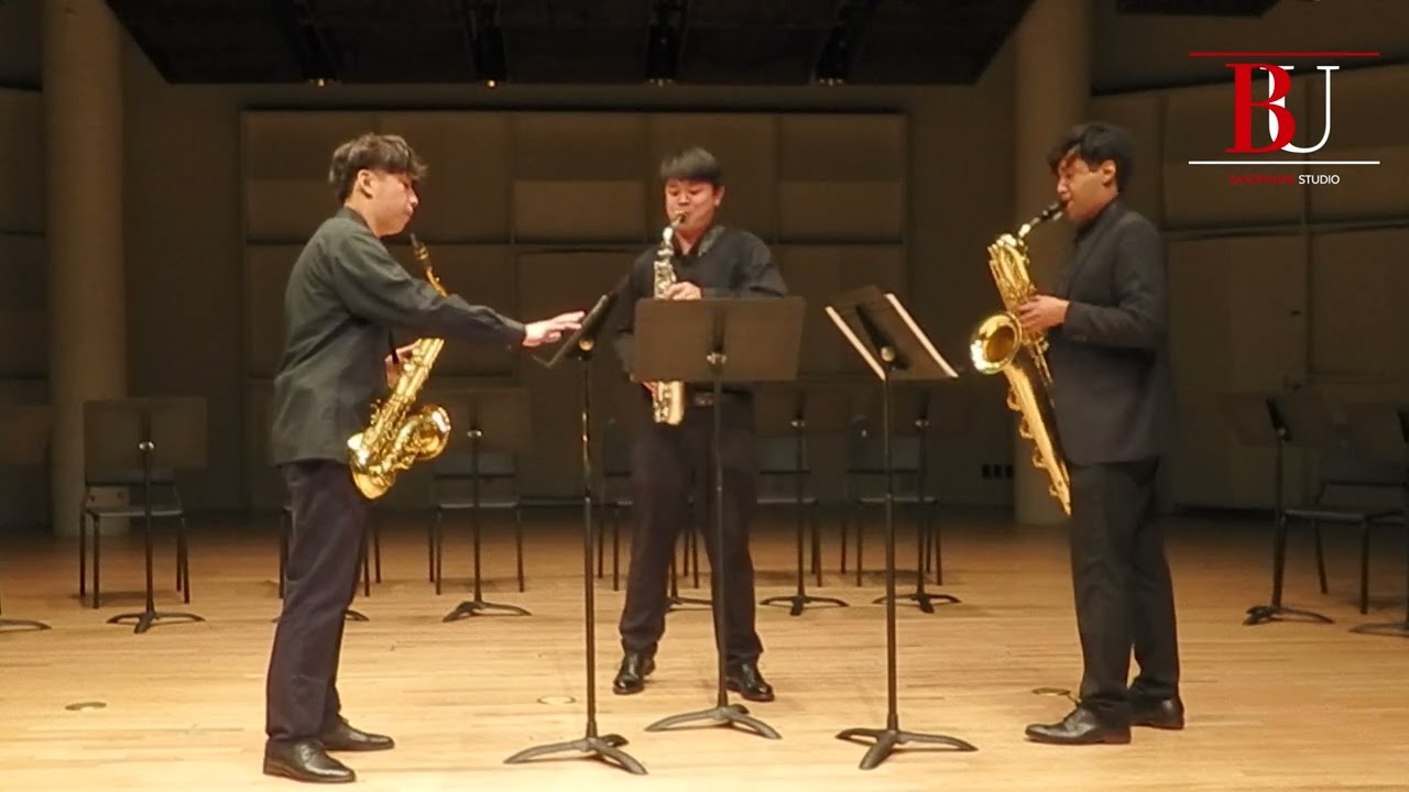 BU Saxophone Trio Yagisawa Sacré-Coeur soufflé