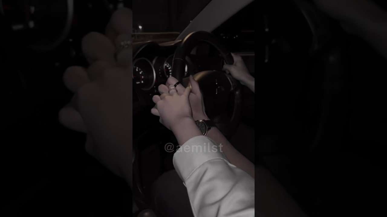 night drive with him🦋 #couplegoals #love #shorts #nightdrive