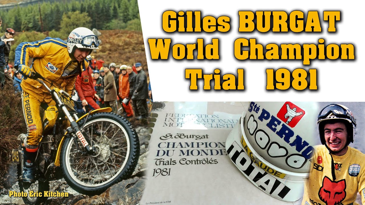 Gilles Burgat World Champion Trial 1981