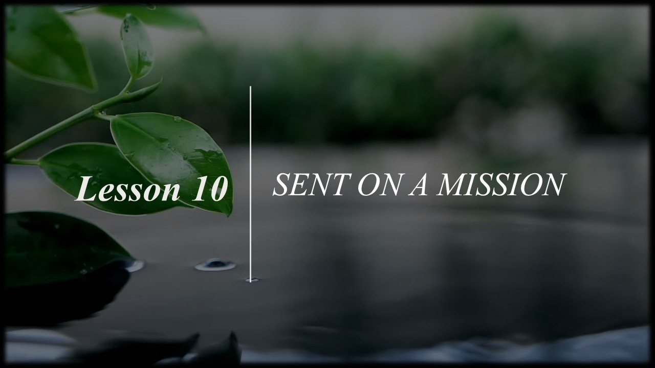 Bible Study | Sent on a mission | 8th Mar 26