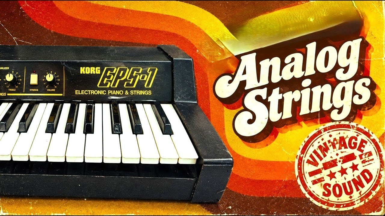 Korg EPS-1 &ndash; Deep & Powerful Analog Strings Sounds | Rare Vintage Synthesizer