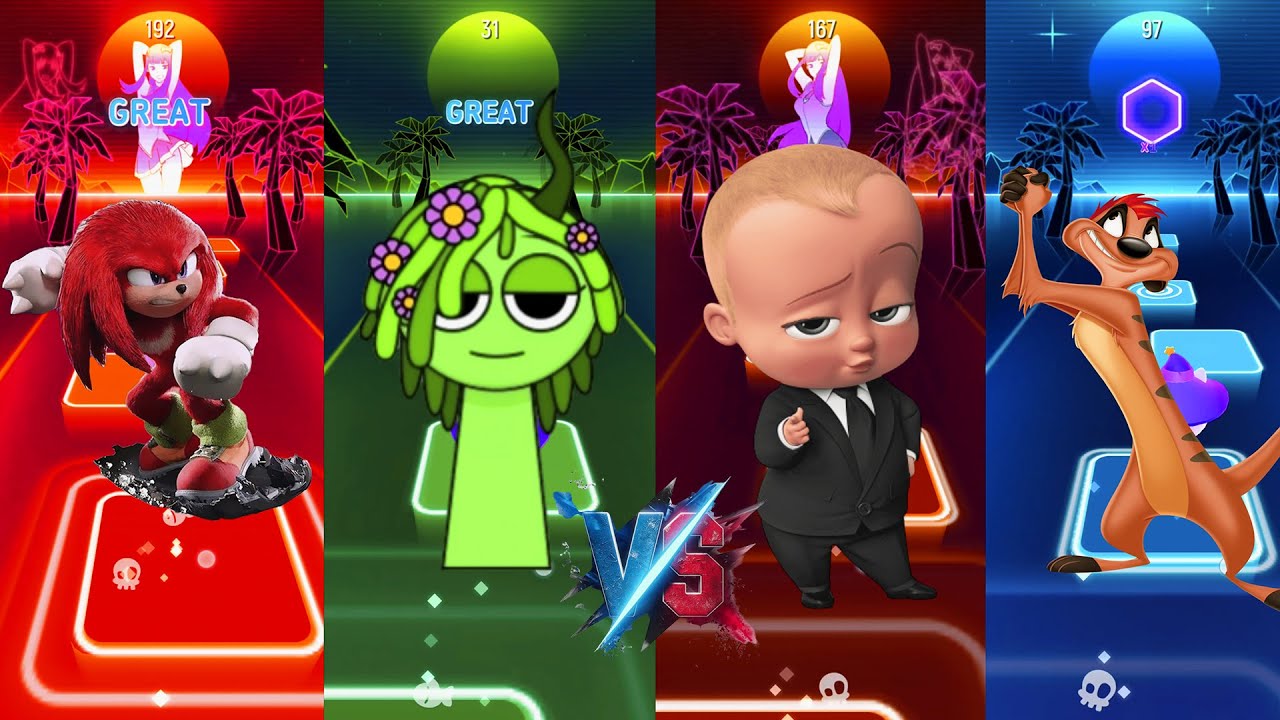😂 Timon Joins! 🎶 Sonic, Sprunki & Boss Baby Epic Beat Fight 💥