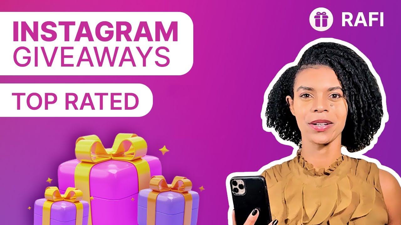🌟How to make giveaways for instagram? ⚡ It's so easy with Rafi.💯🙌