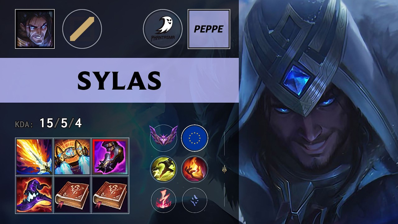 (TP Peppe) Sylas Mid vs Yone - EUW Master Patch 26.14