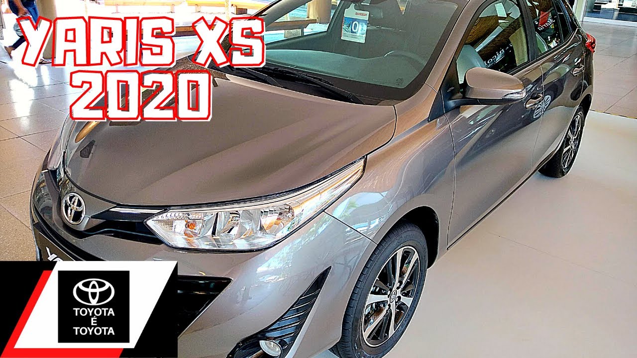 YARIS 2020 | TOYOTA YARIS XS 2020 1.5 HATCH 0KM DETALHES DO INTERIOR E EXTERIOR