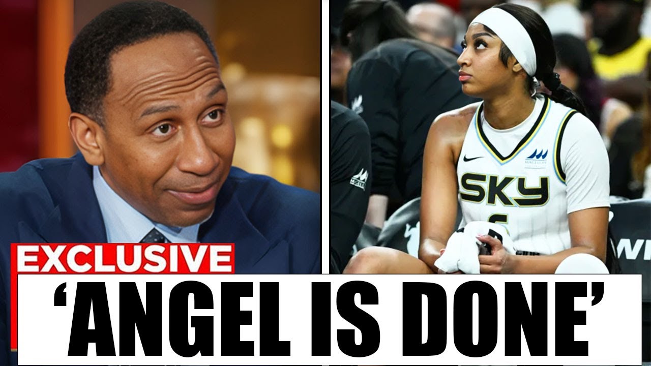 Stephen A Smith PUTS Angel Reese IN HER PLACE After DROPPED From Chicago Sky!