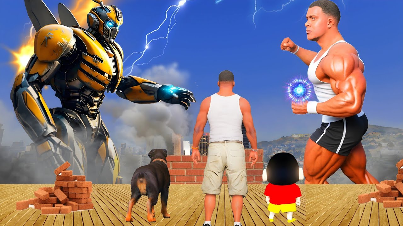 GTA 5 : Franklin Shinchan & Chop কি পারবে নিজের শহরকে বাঁচাতে? Gta 5 Bangla Gameplay