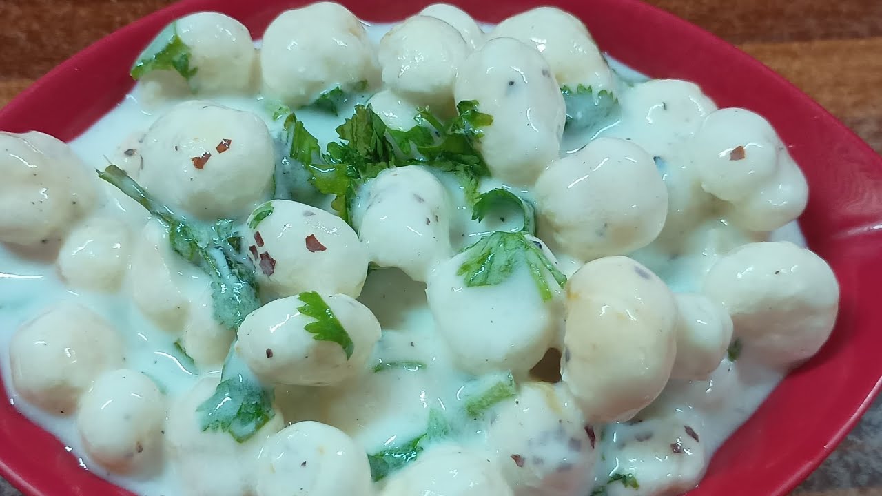 महाशिवरात्रि व्रत स्पेशल रेसिपी। मखाना रायता #recipe #foryou #mahashivratri#vratrecipe#food #cooking