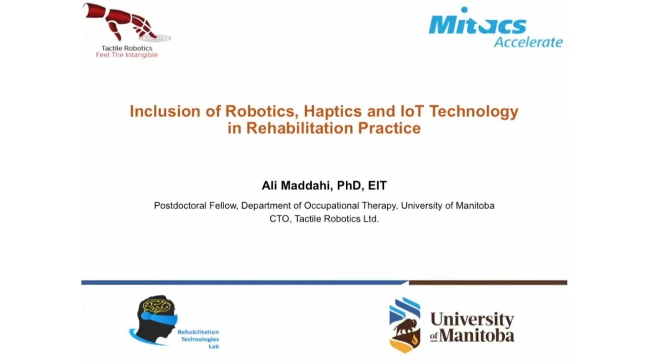 Illuminate - Inclusion of Robotics, Haptics, IoT Technology in Rehabilitation (Dec 15, 2020)
