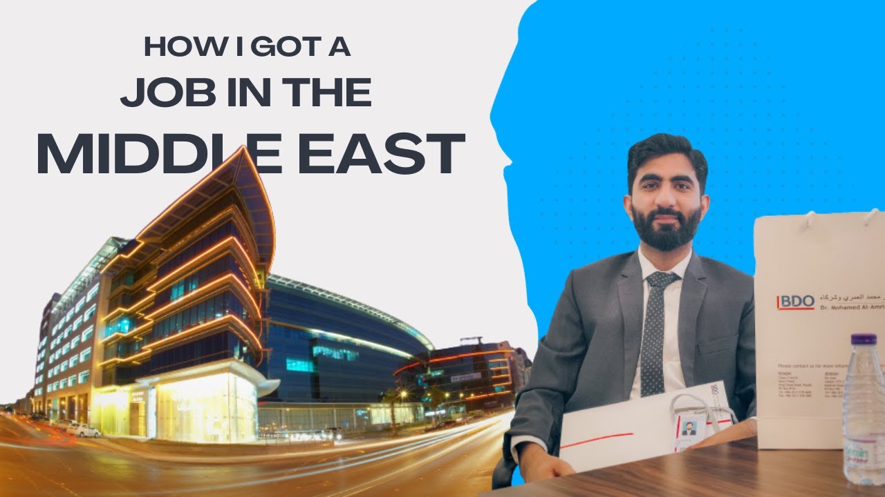 HOW I GOT A JOB IN THE MIDDLE EAST | MY JOURNEY | SENIOR TAX ADVISOR | BDO | SABOOR AHMAD