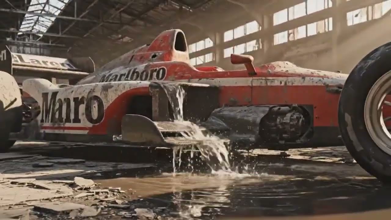 ASMR Formula 1 Restoration  Legendary McLaren MP44
