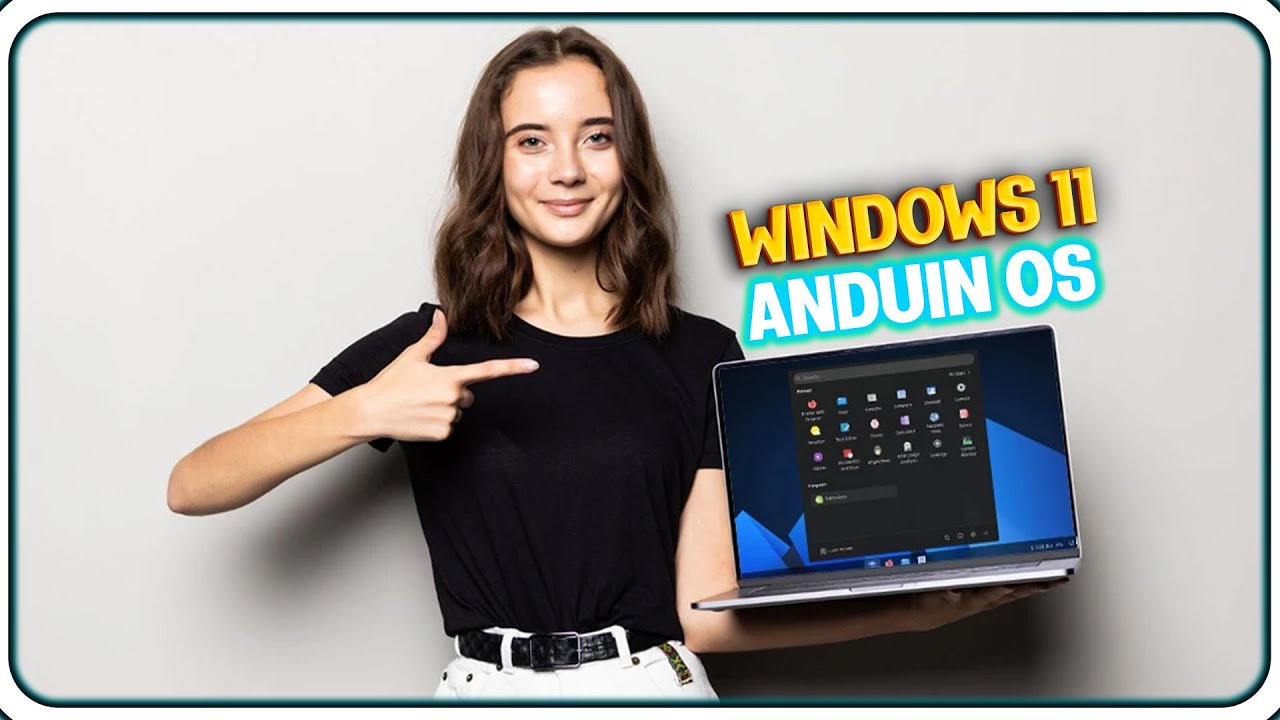 🔴Microsoft'tan Kovulan Adamın Yaptığı İşletim Sistemi: AnduinOS