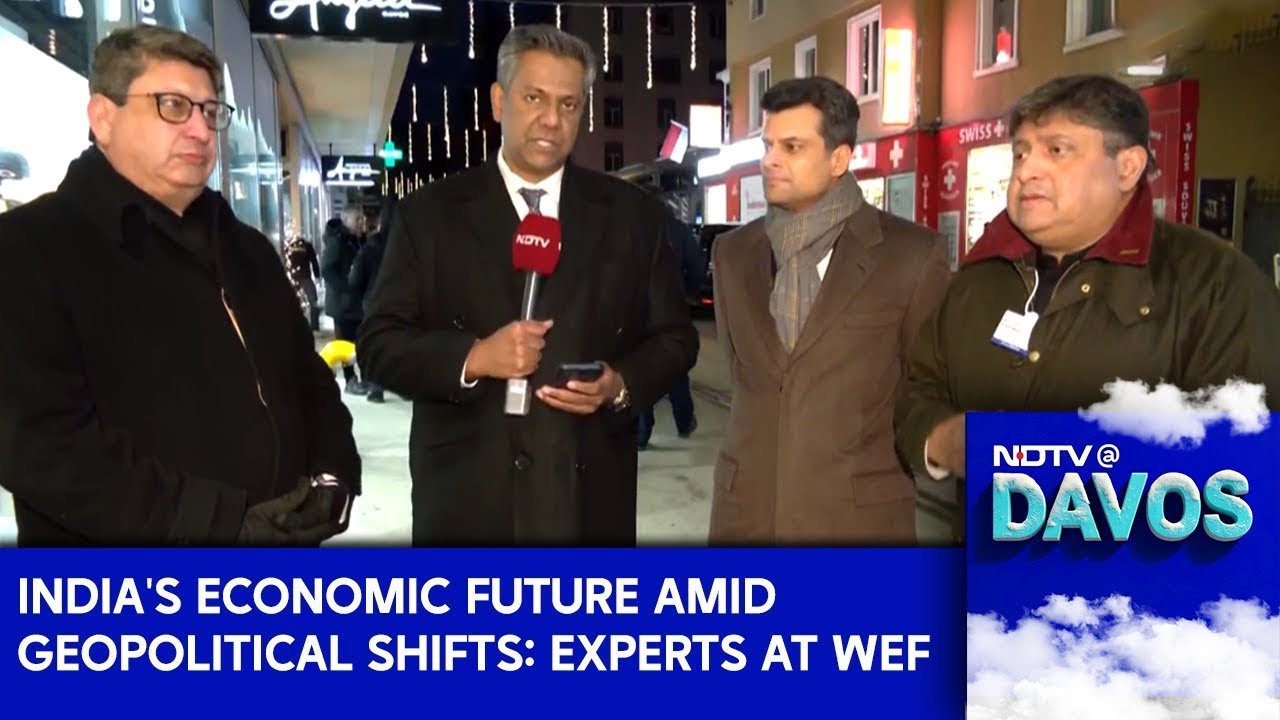 Davos 2025 | India's Economic Future Amid Global Geopolitical Shifts: Experts At WEF