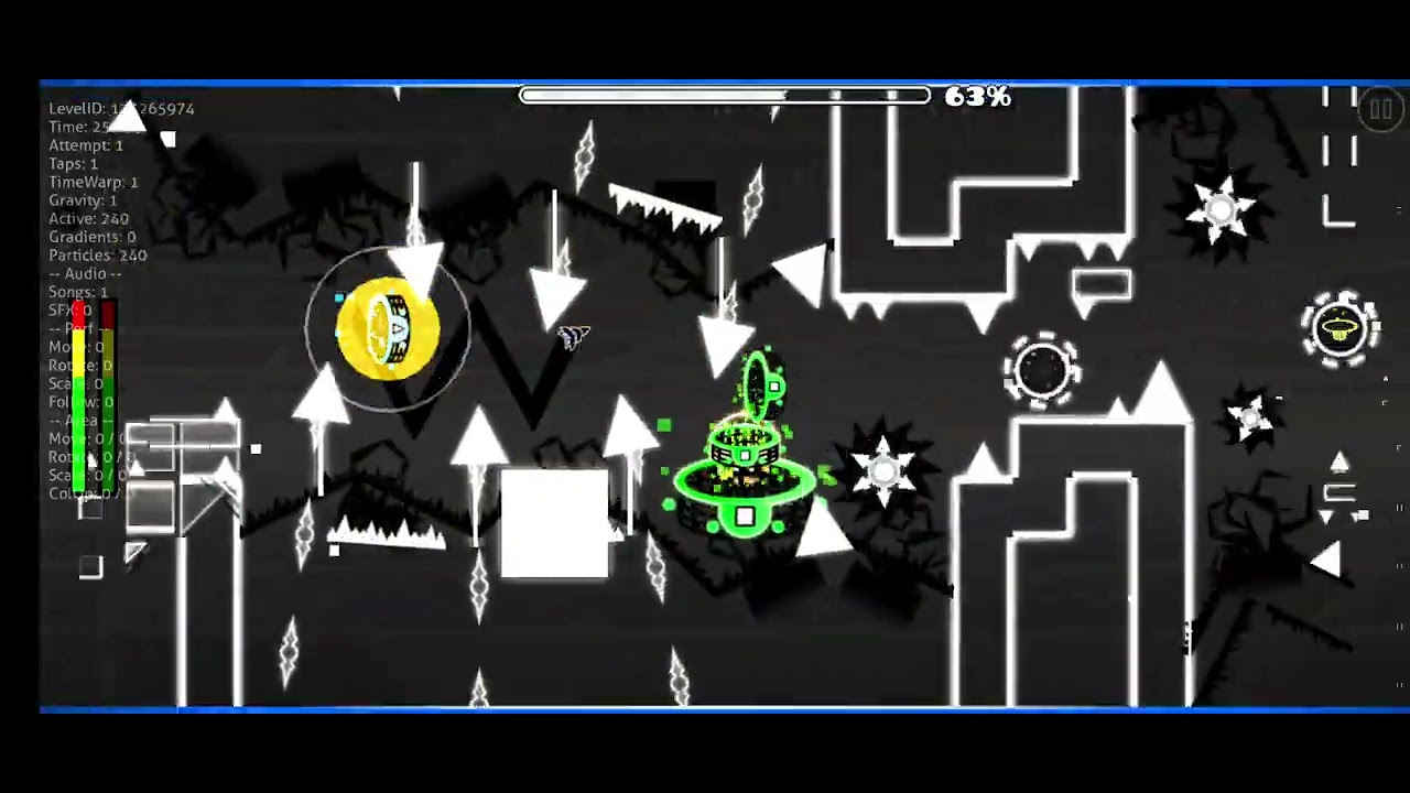 Flamewall By Unarwall (Layout) Geometry Dash 😉😁🟨