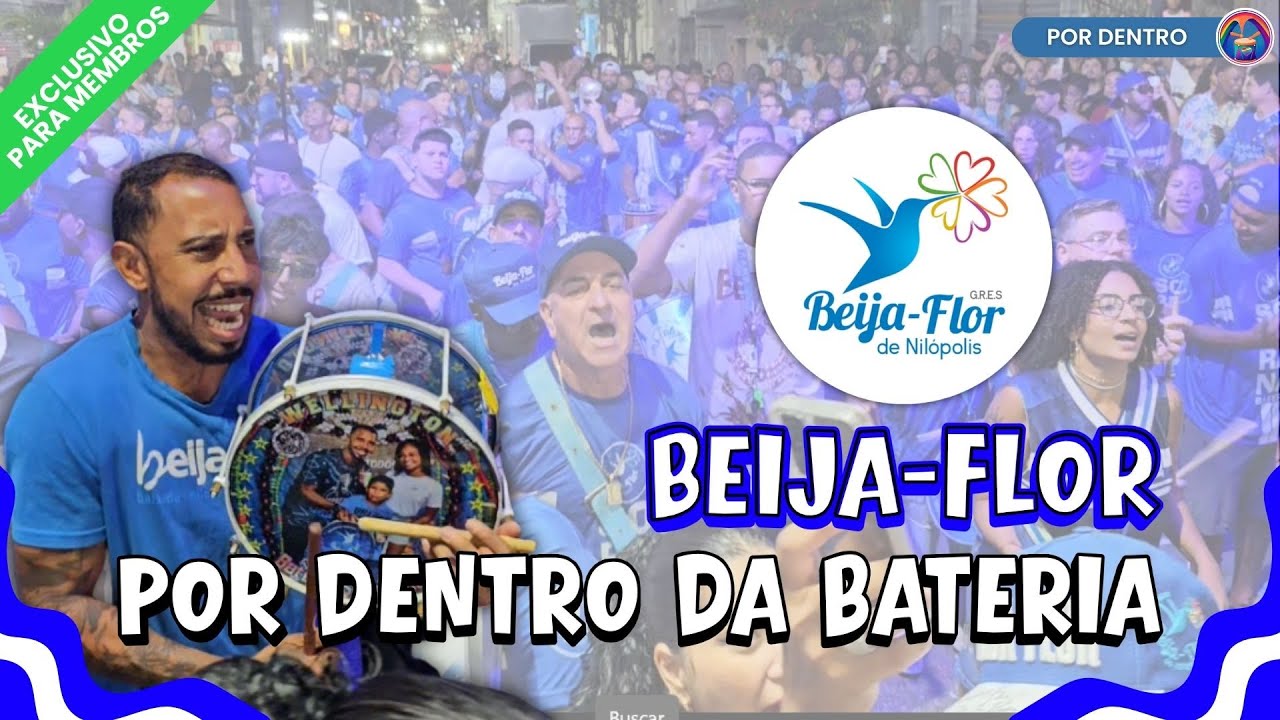 BEIJA FLOR | POR DENTRO DA BATERIA SOBERANA