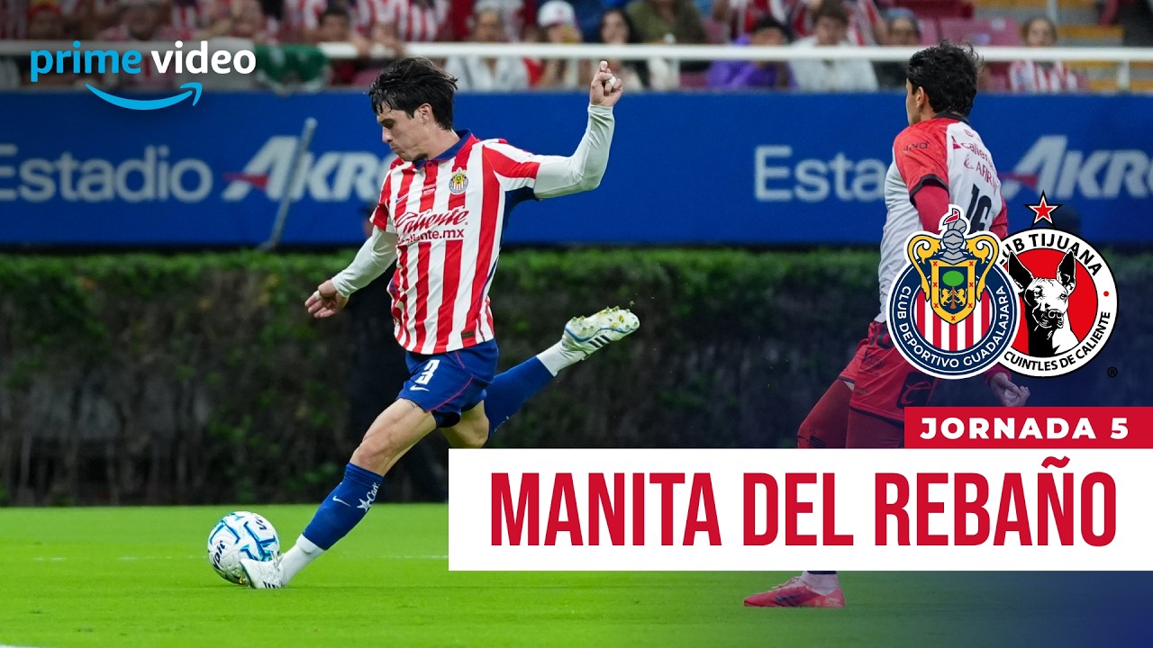 &iexcl;CAMPILLO ANOTA EL QUINTO GOL DE CHIVAS! 🔴⚪️